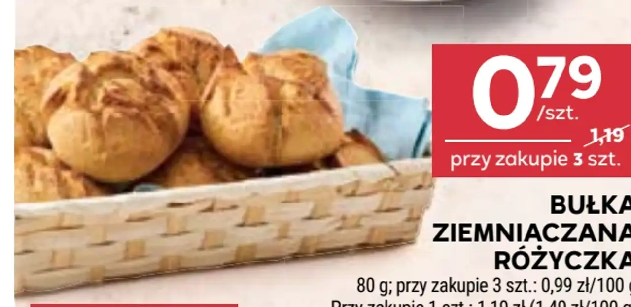 Bułka ziemniaczana Różyczka