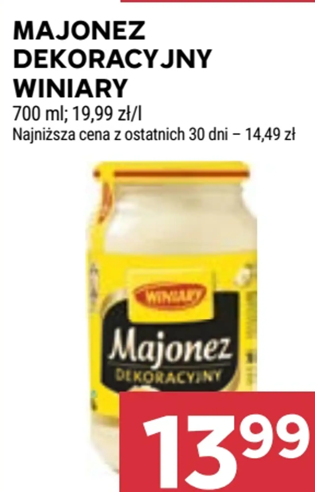 Majonez Dekoracyjny Winiary