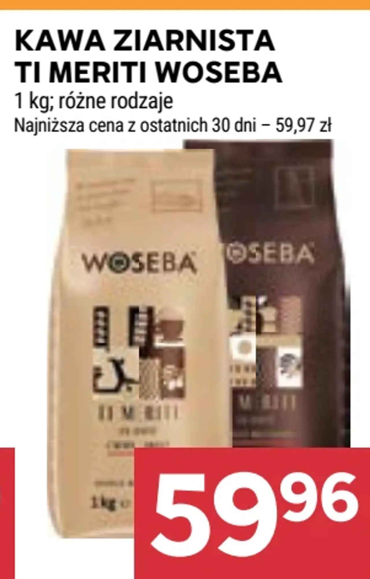 KAWA ZIARNISTA TI MERITI WOSEBA