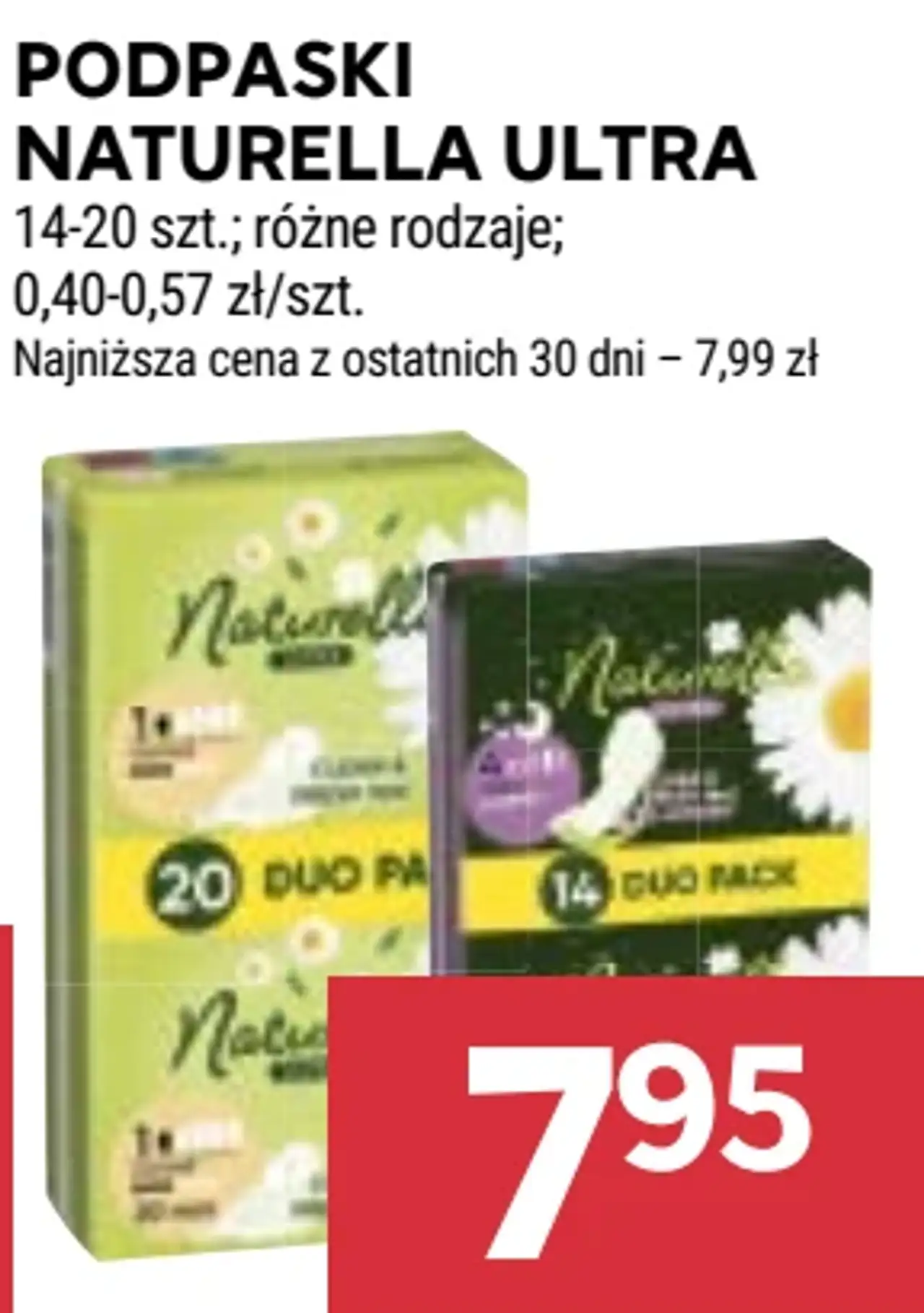 Podpaski Naturella Ultra