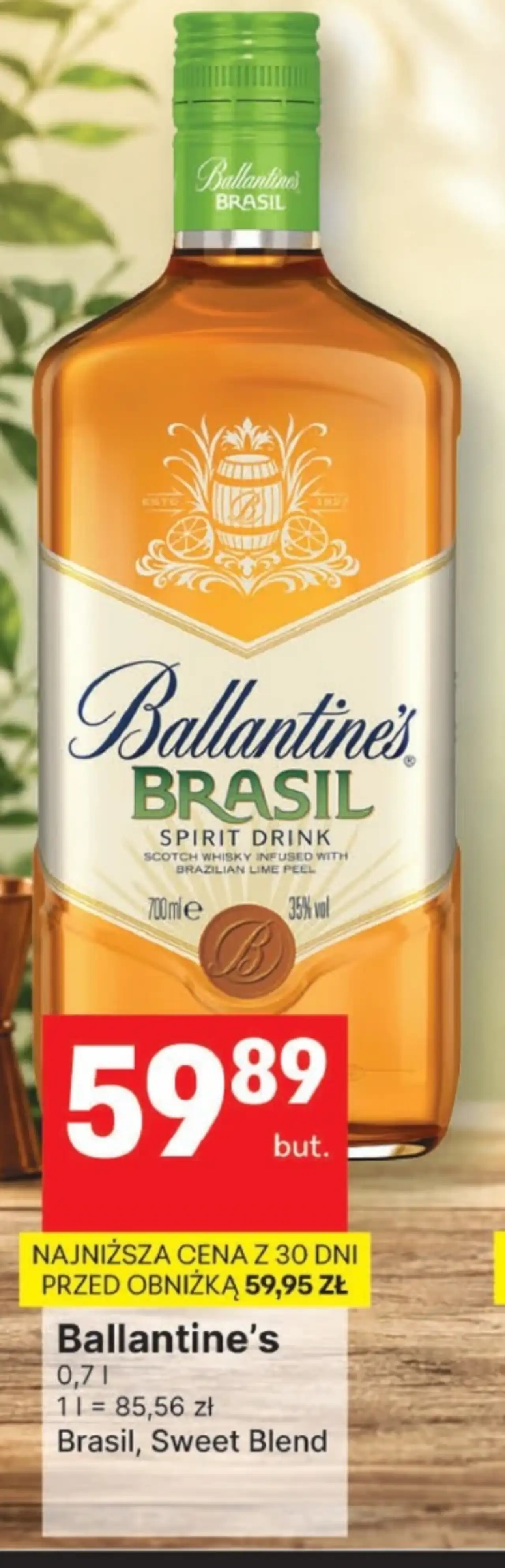 Ballantine's Brasil, Sweet Blend