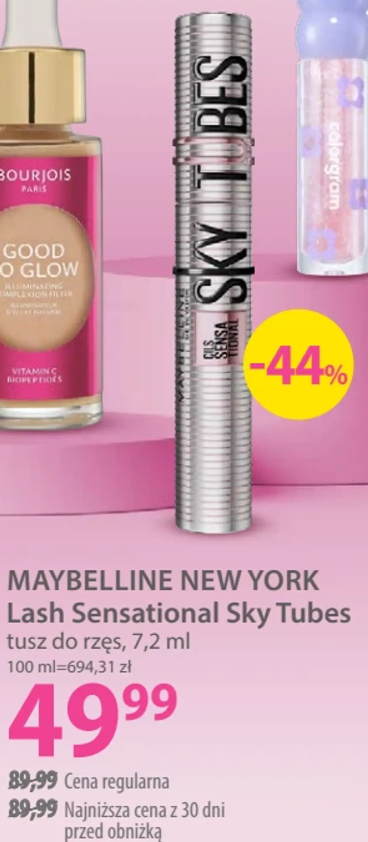 MAYBELLINE NEW YORK Lash Sensational Sky Tubes tusz do rzęs