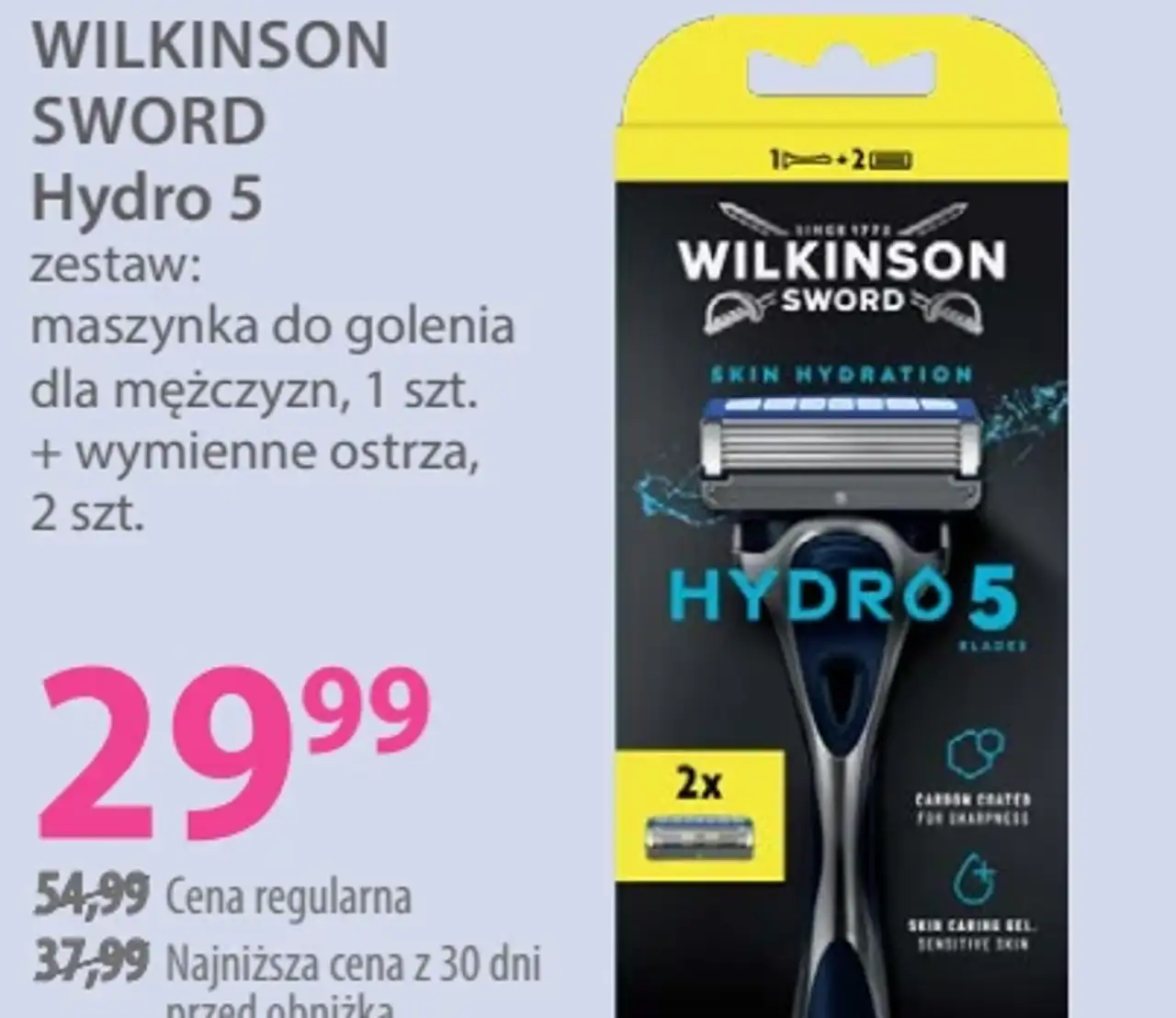 WILKINSON Sword Hydro 5 maszynka do golenia