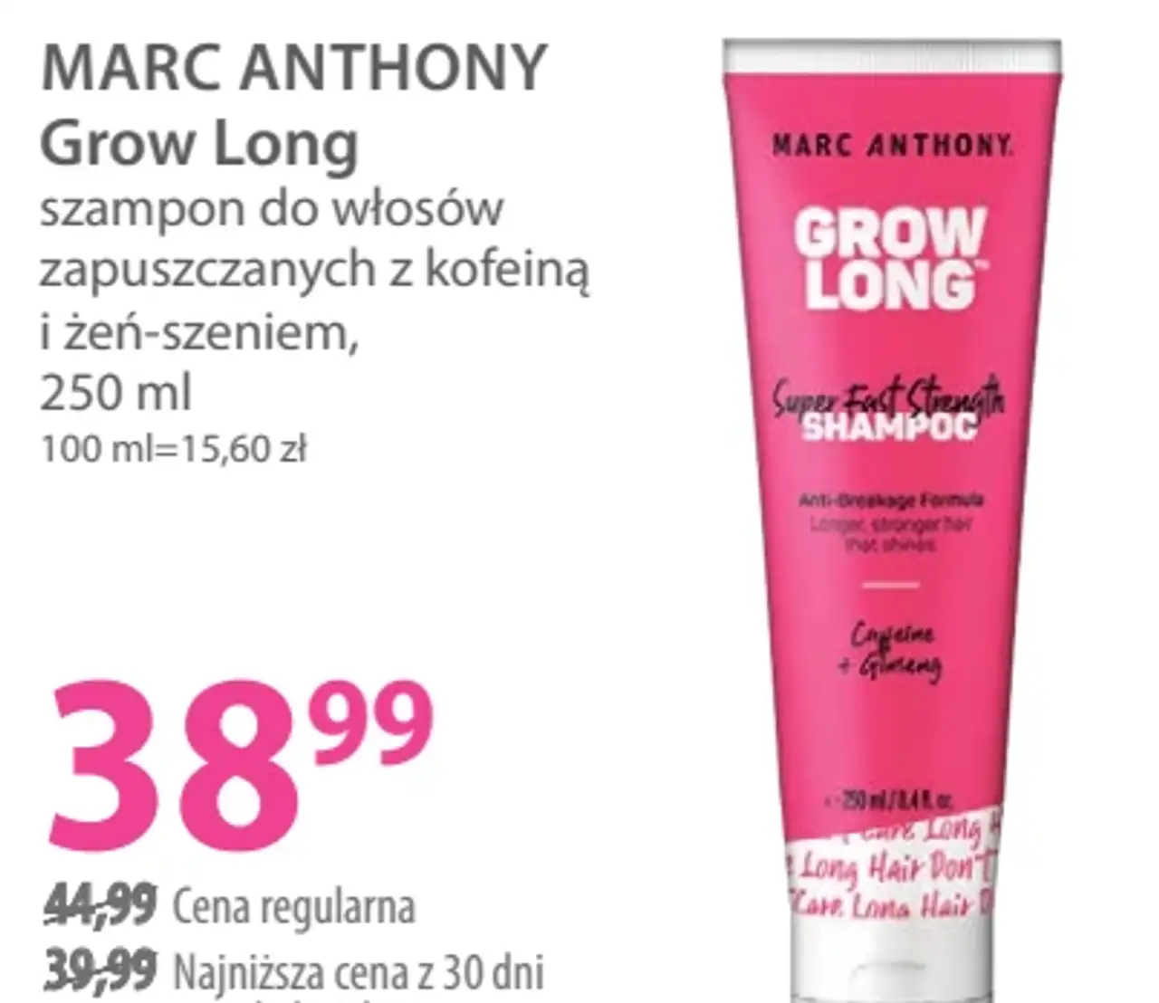 MARC ANTHONY Grow Long szampon do włosów