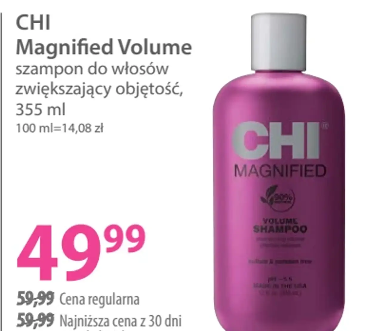 CHI Magnified Volume szampon do włosów
