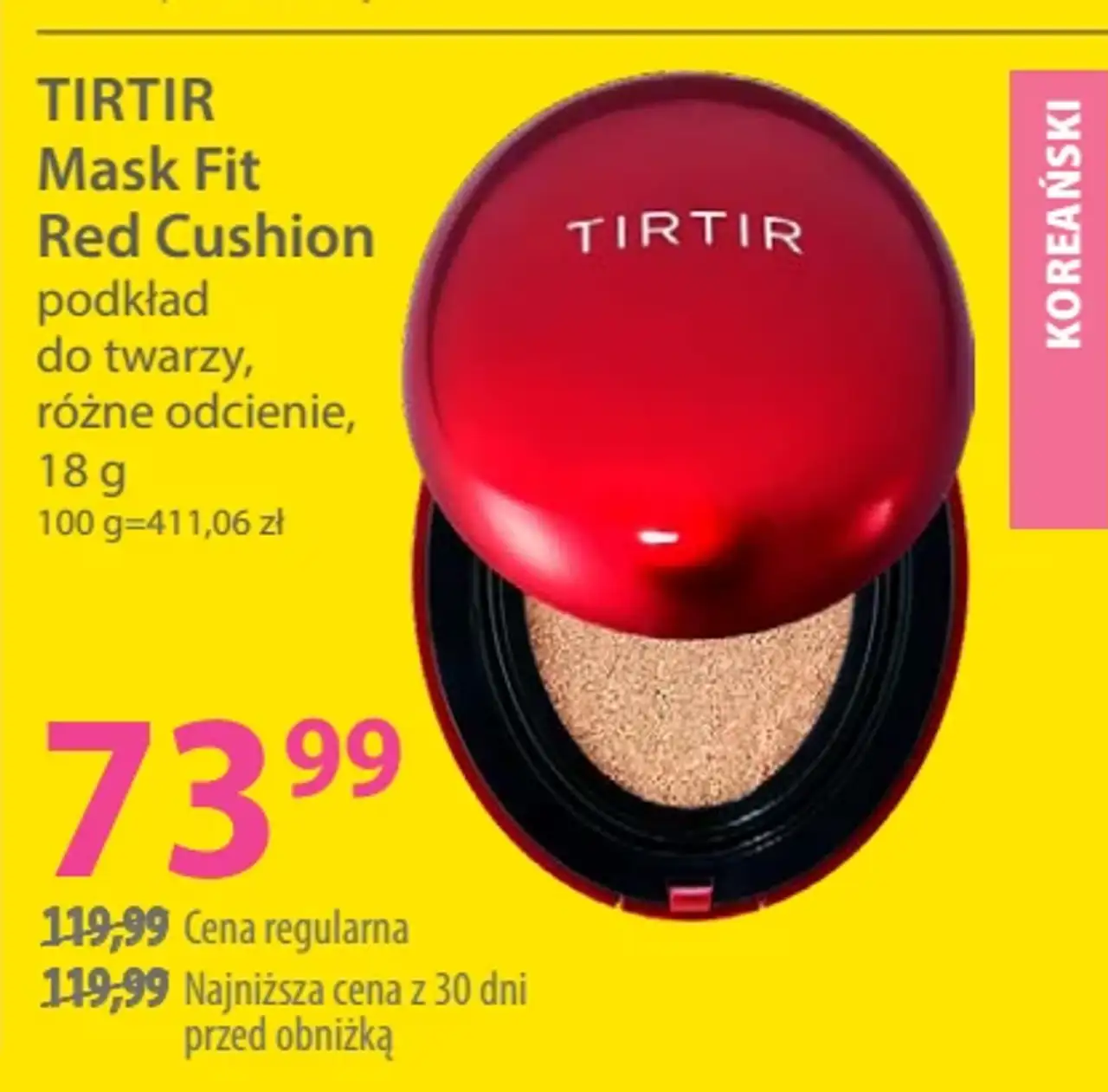 TIRTIR Mask Fit Red Cushion podkład do twarzy