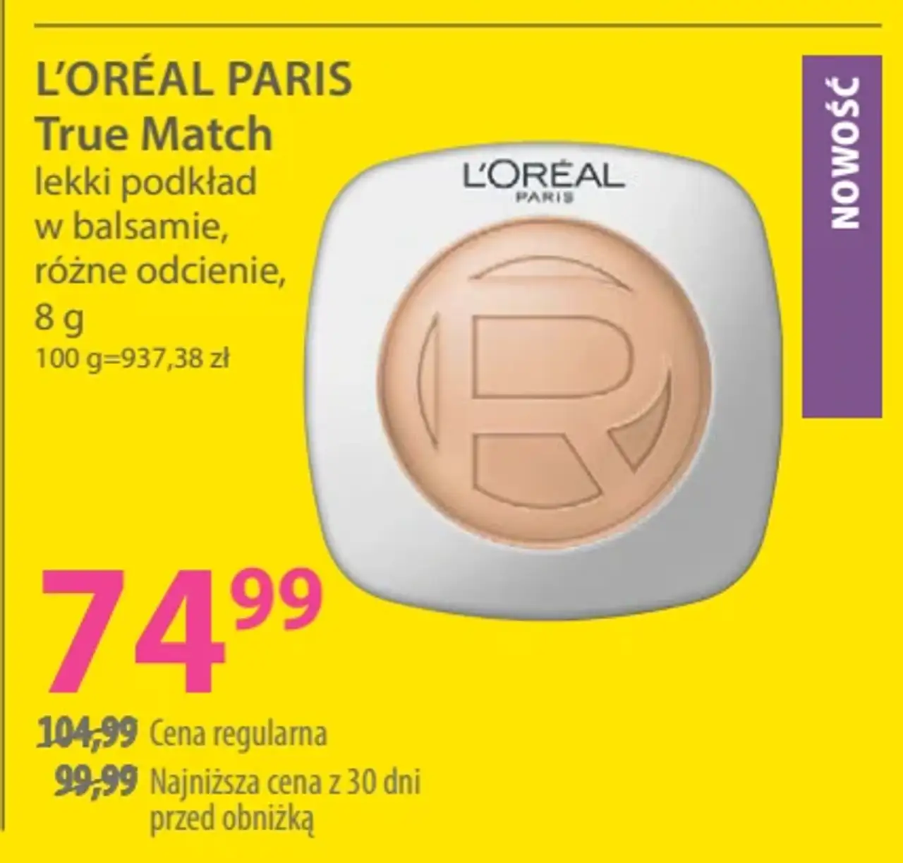 L'ORÉAL PARIS True Match lekki podkład w balsamie