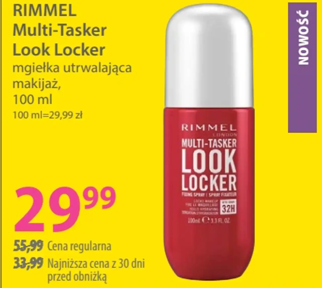 Rimmel Multi-Tasker Look Locker mgiełka utrwalająca makijaż