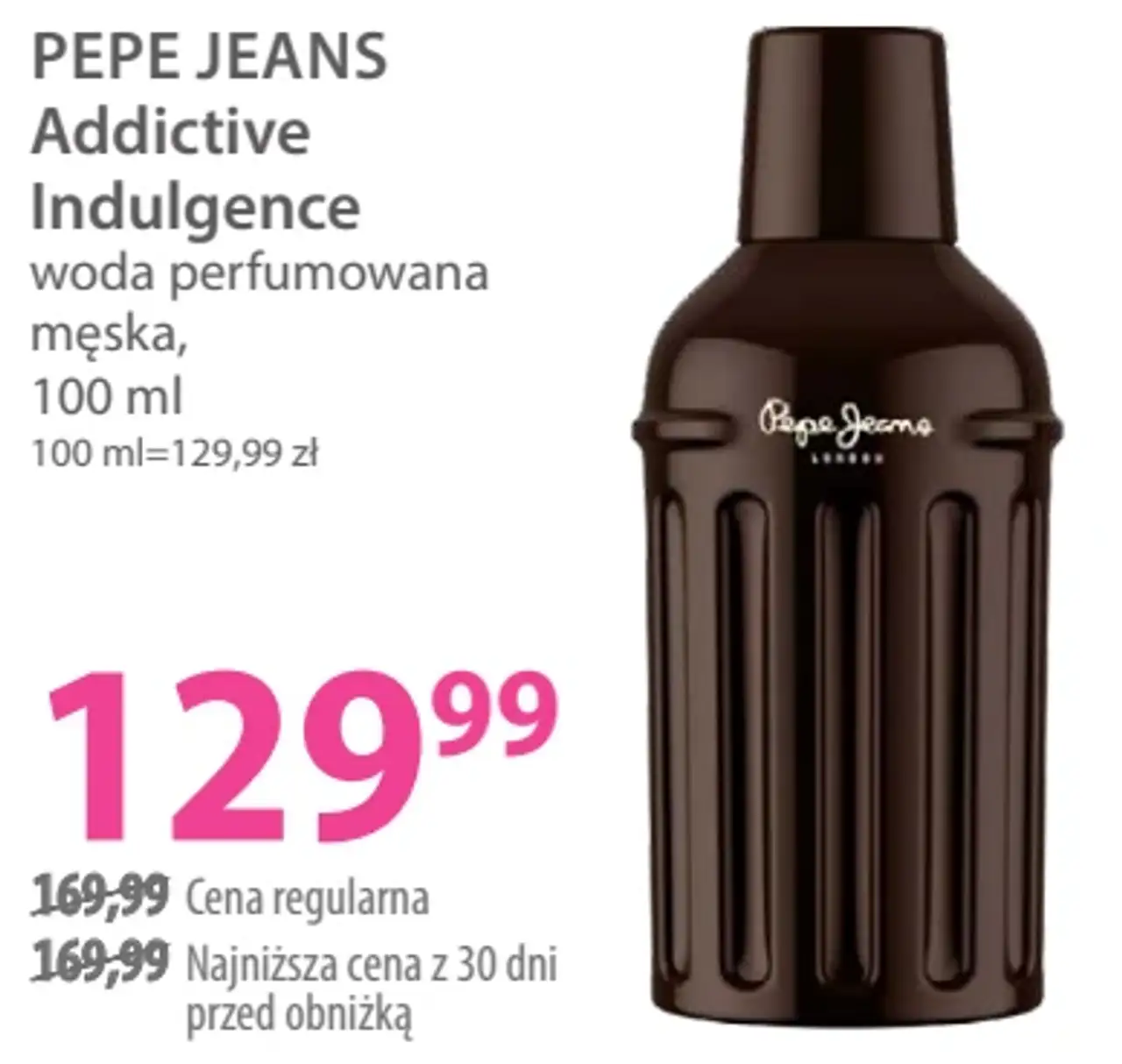 PEPE JEANS Addictive Indulgence woda perfumowana męska, 100 ml
