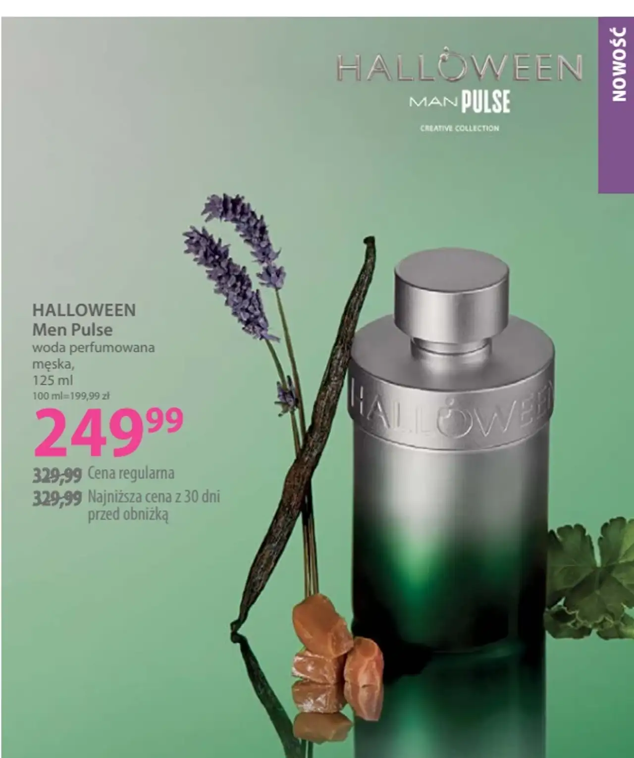 HALLOWEEN Men Pulse woda perfumowana męska, 125 ml