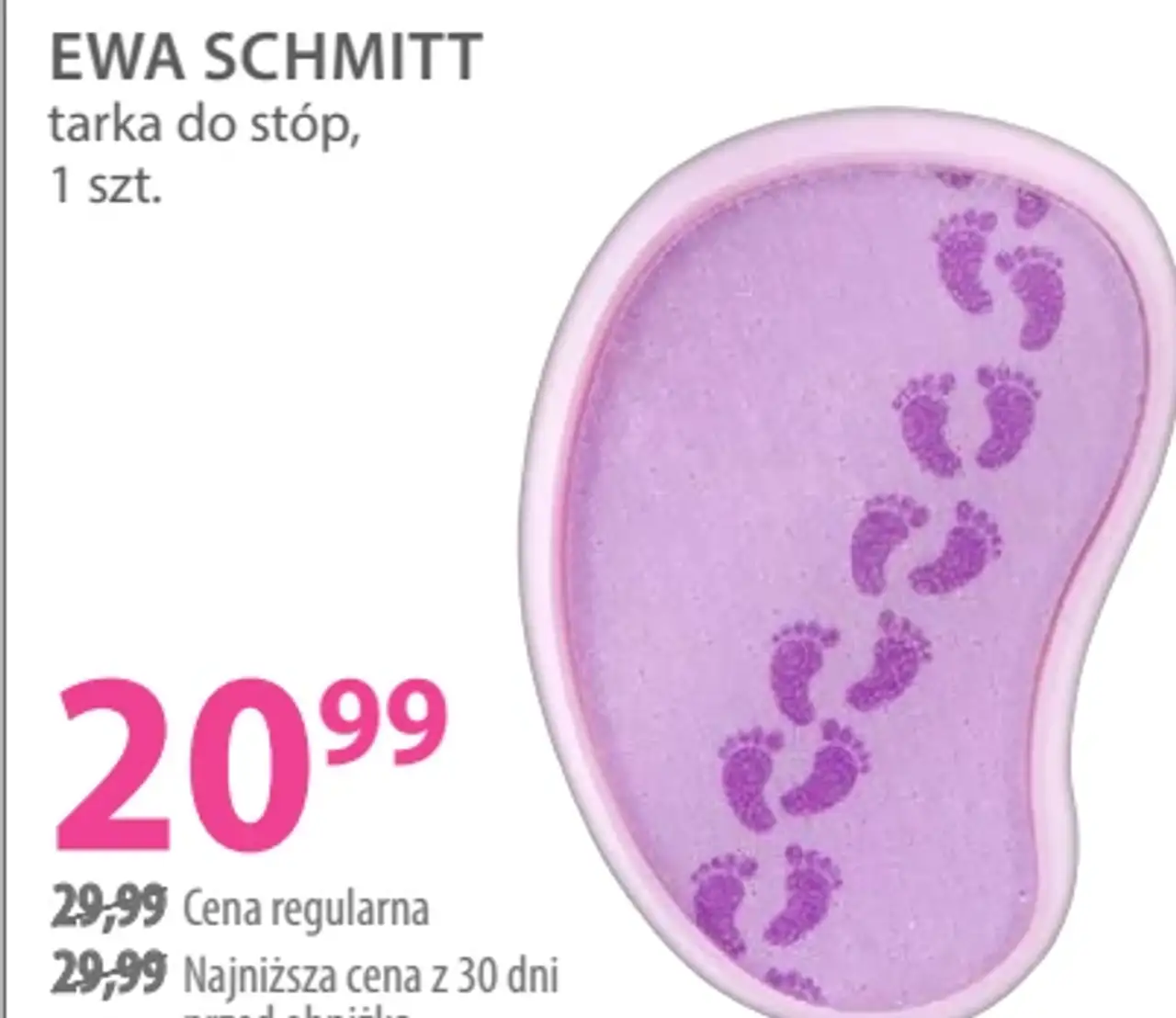 Ewa Schmitt tarka do stóp, 1 szt.
