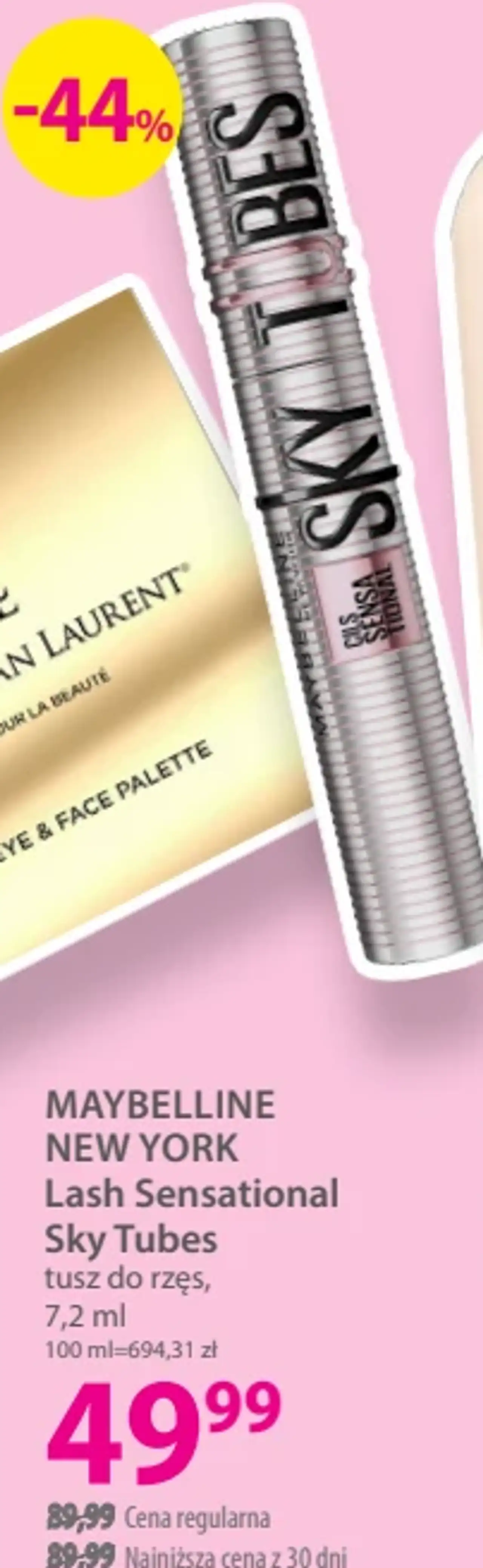 Maybelline Lash Sensational Sky Tubes tusz do rzęs