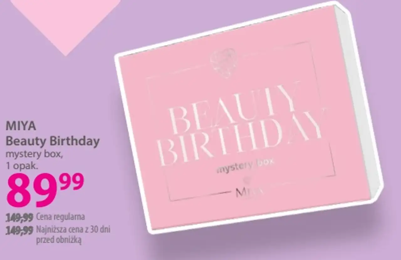 MIYA Beauty Birthday mystery box