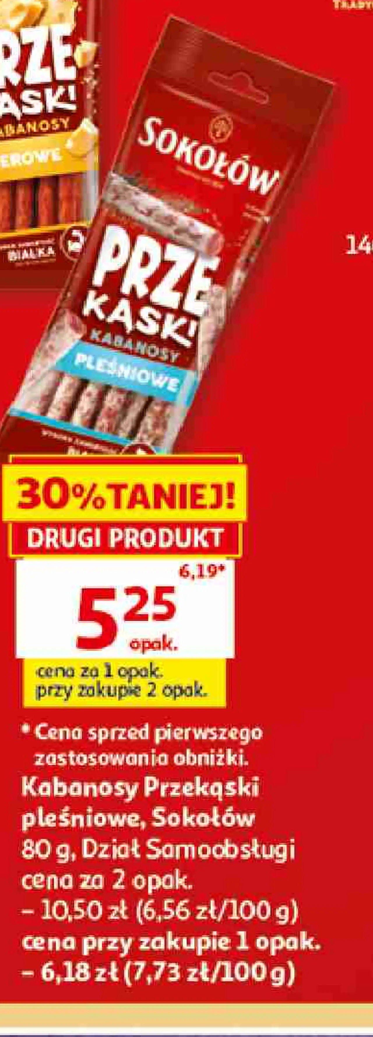 Kabanosy PrzeKąski pleśniowe Sokołów