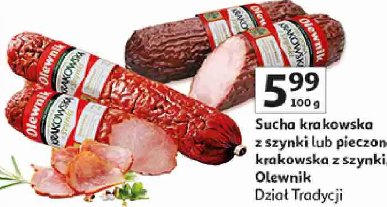 Sucha krakowska z szynki lub pieczona krakowska z szynki, Olewnik, Dział Tradycji