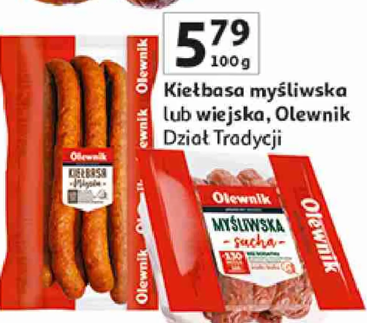 Kiełbasa myśliwska lub wiejska, Olewnik, Dział Tradycji