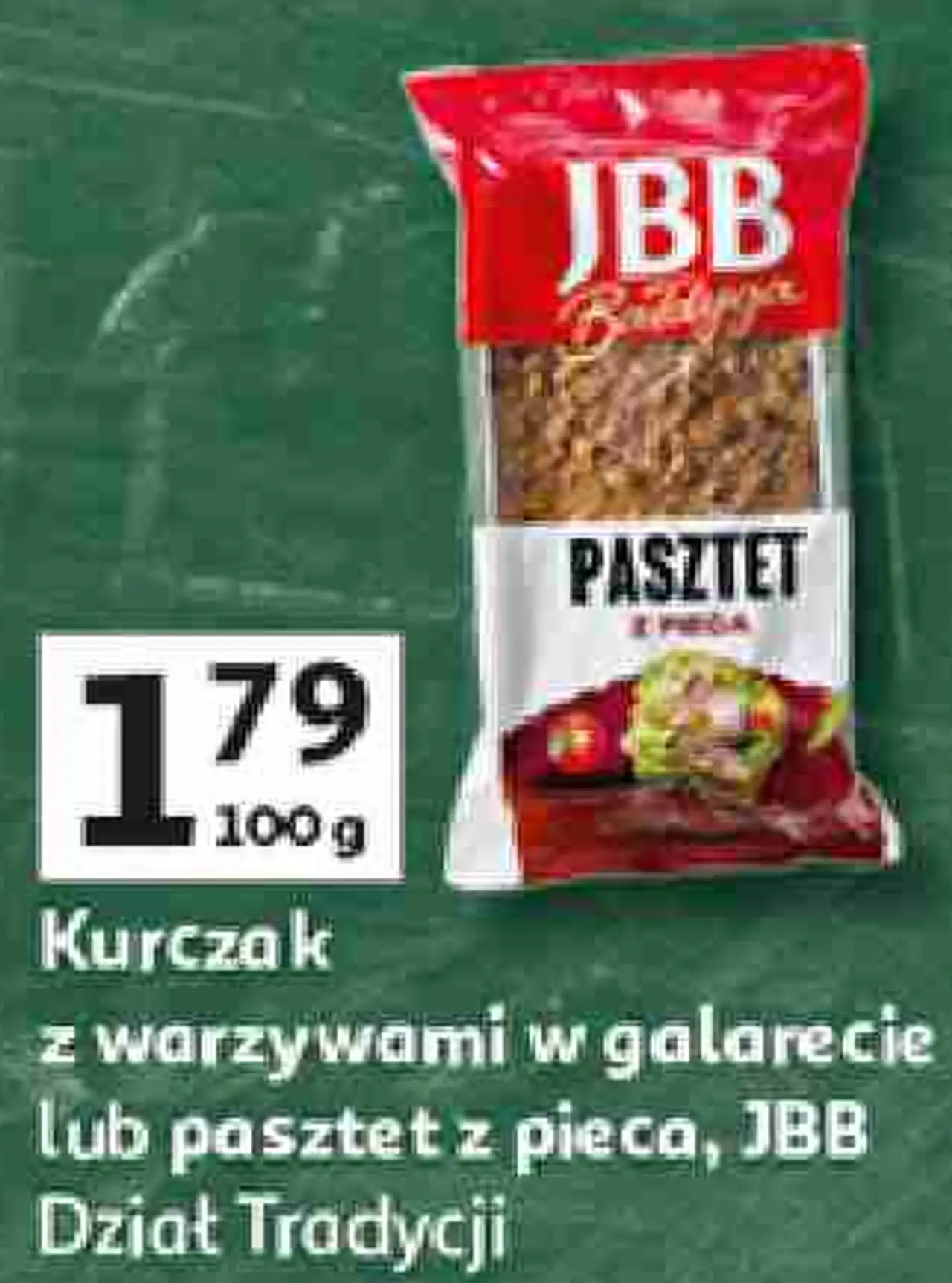 Kurczak z warzywami w galarecie lub pasztet z pieca, JBB