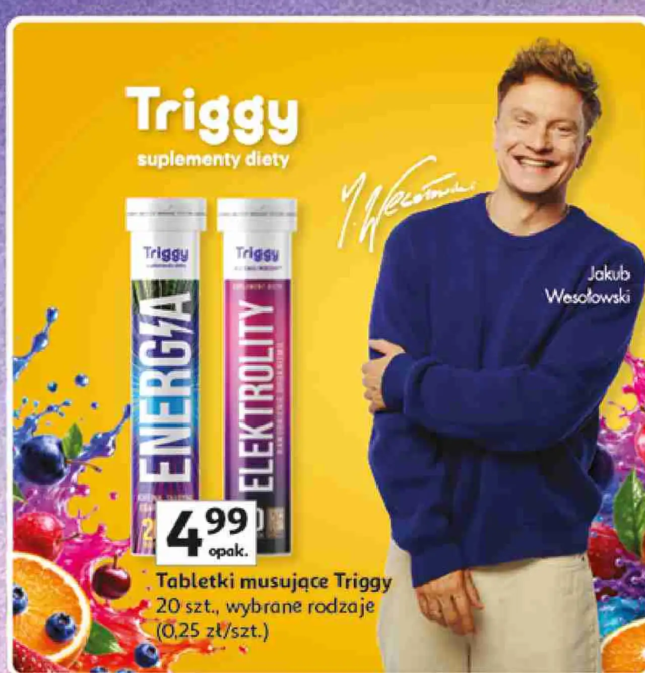 Tabletki musujące Triggy