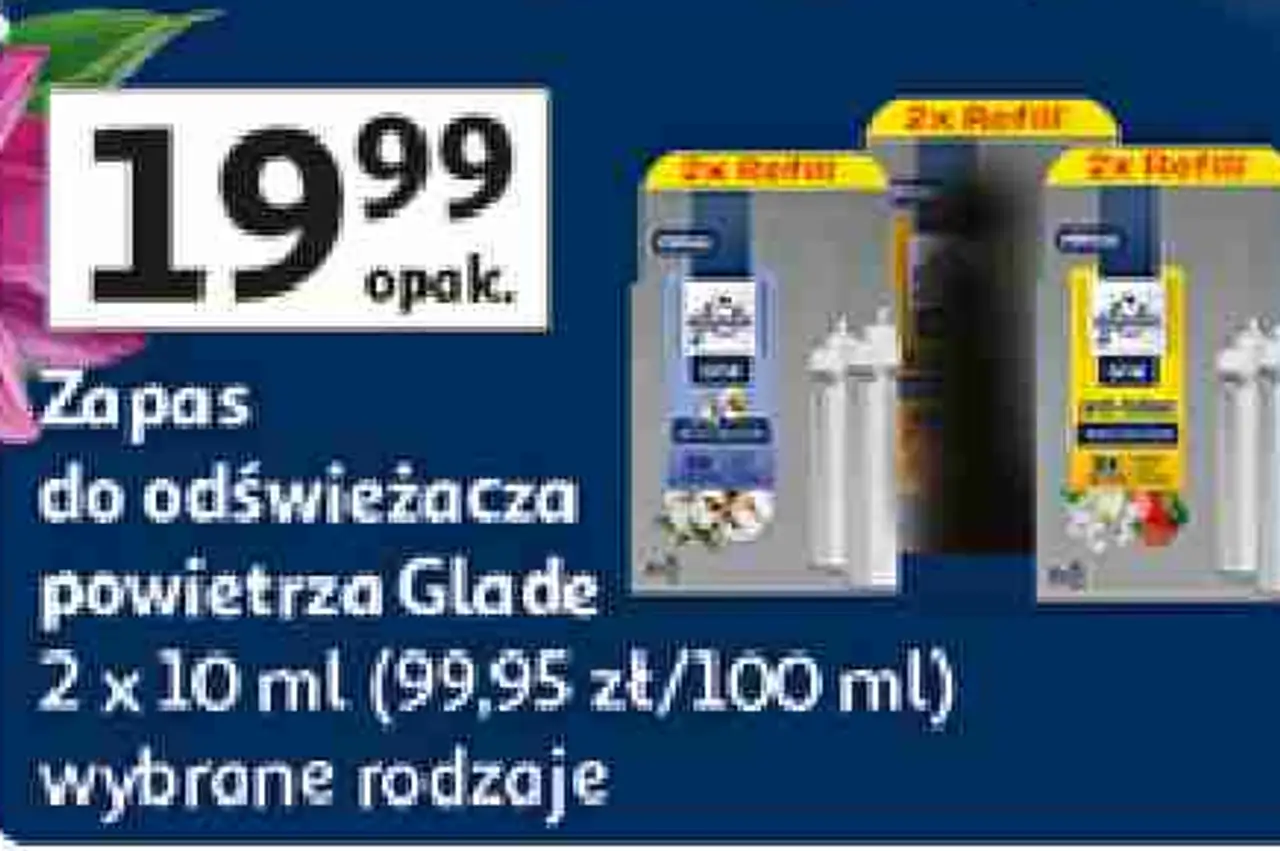Zapas do odświeżacza powietrza Glade (2 x 10 ml)