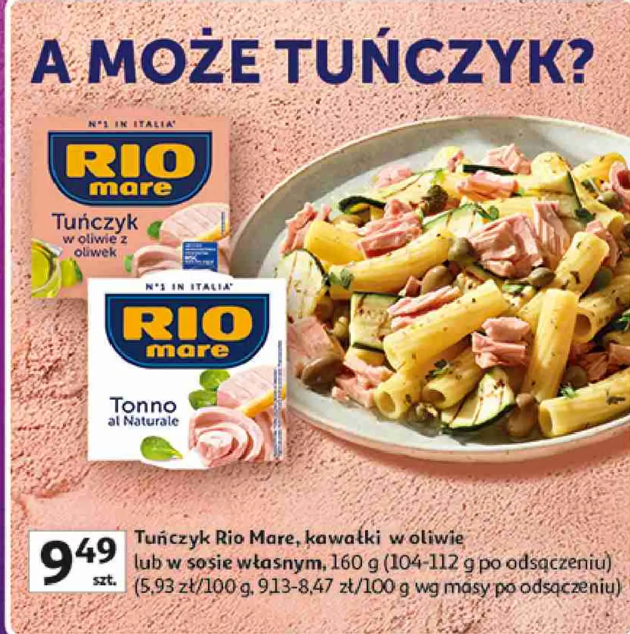 Tuńczyk Rio Mare kawałki w oliwie lub w sosie własnym