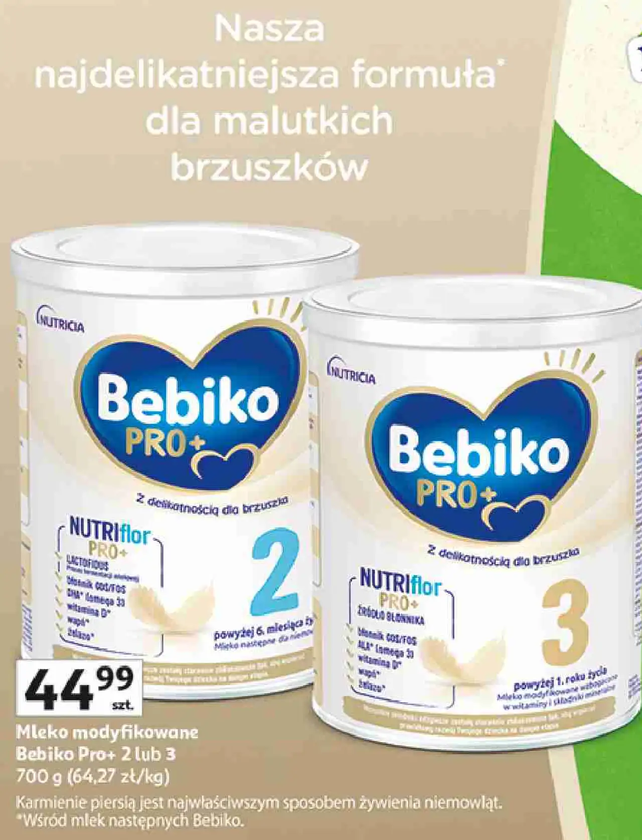 Mleko modyfikowane Bebiko Pro+ 2 lub 3