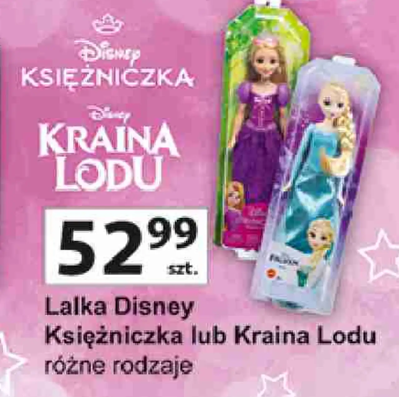 Lalka Disney Księżniczka lub Kraina Lodu różne rodzaje