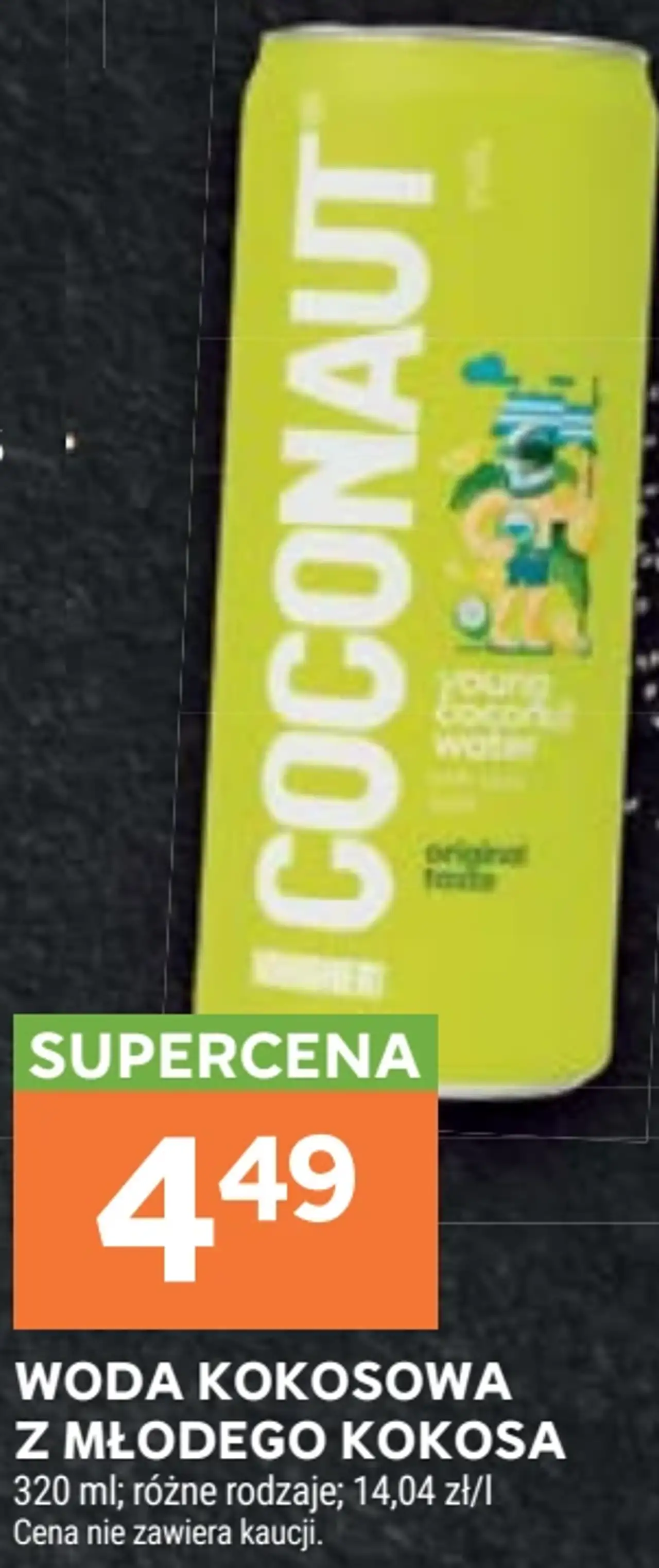 Woda kokosowa z młodego kokosa Coconaut