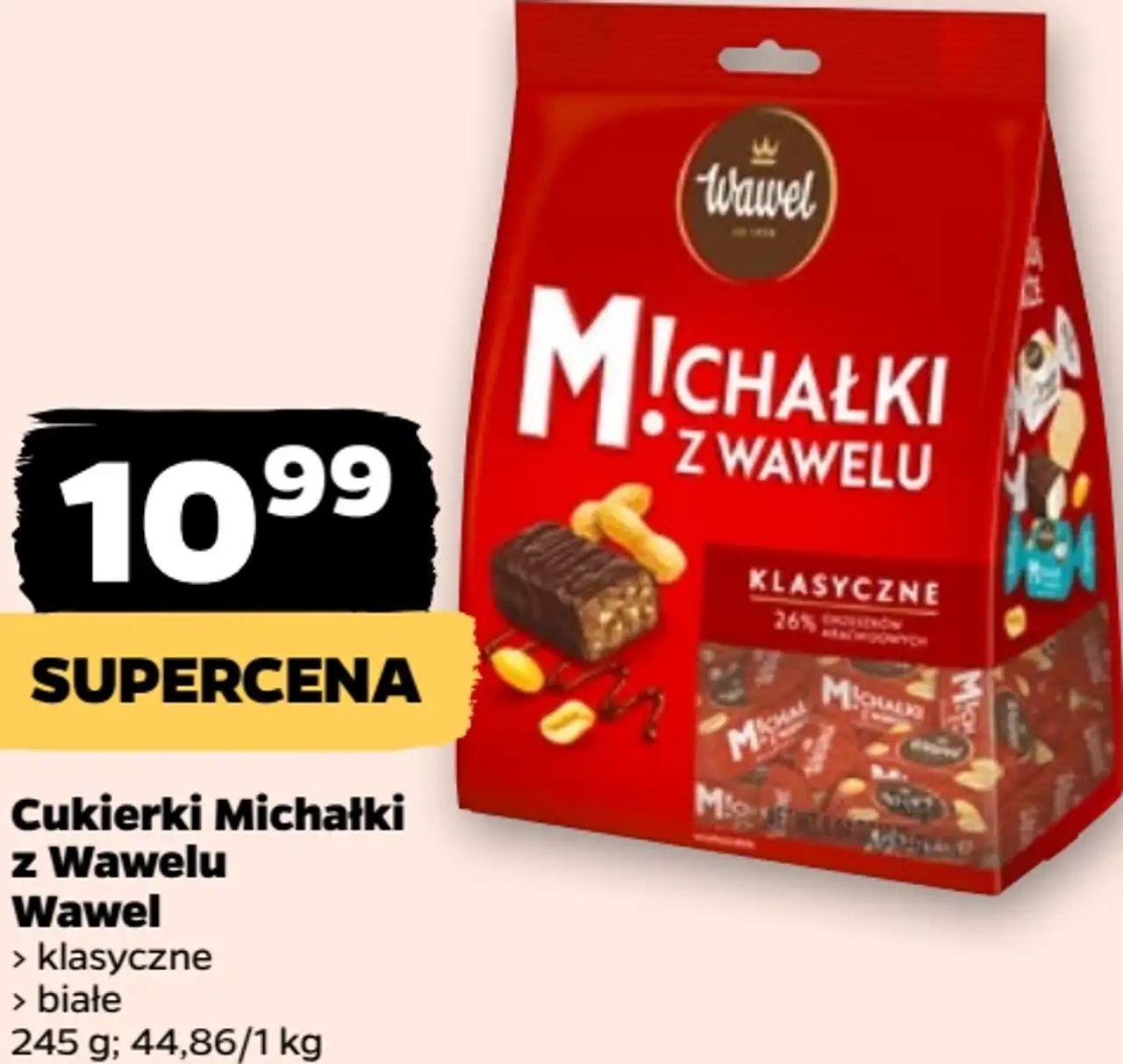 Cukierki Michałki z Wawelu Wawel