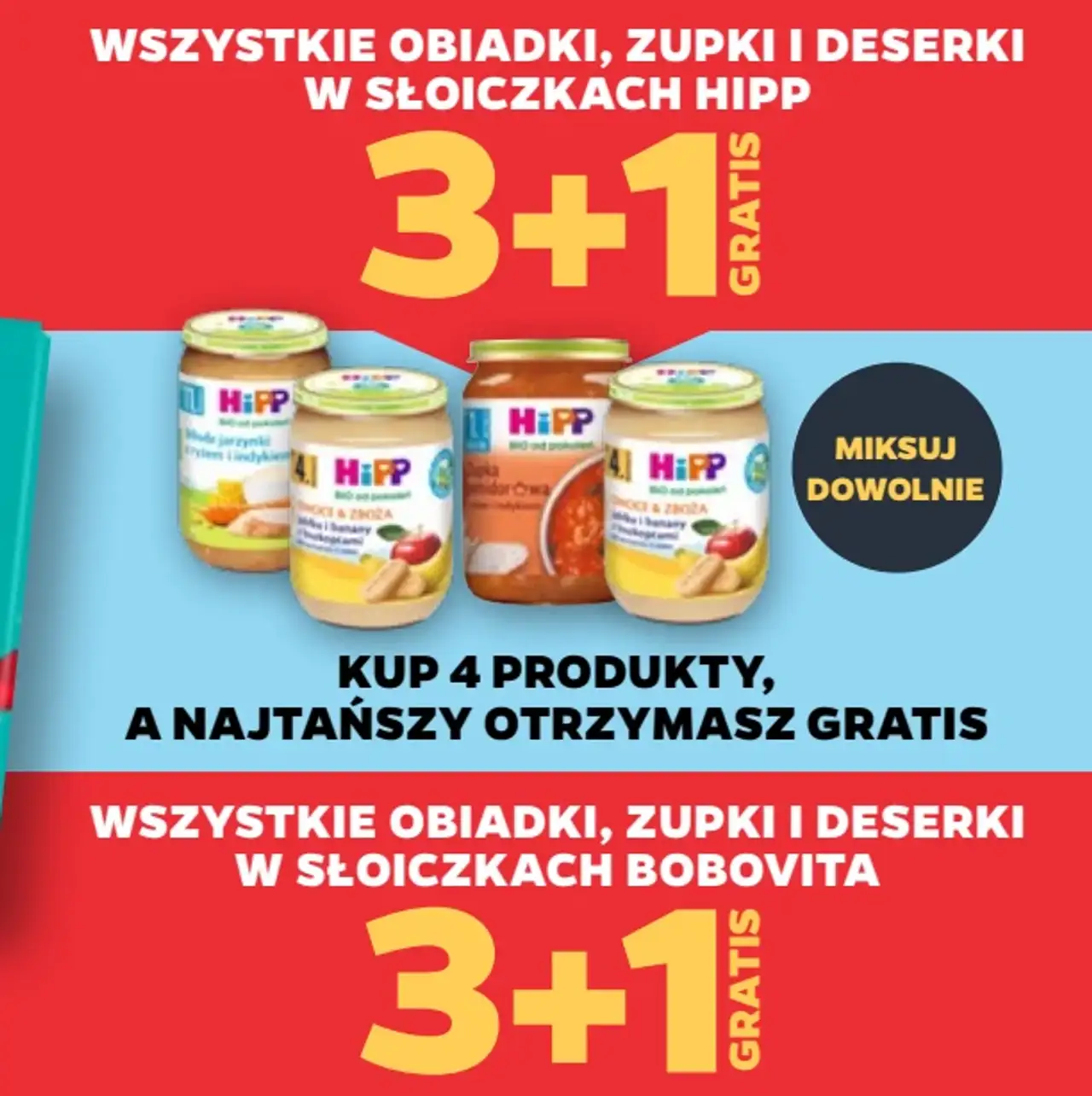 Wszystkie obiadki, zupki i deserki w słoiczkach Hipp