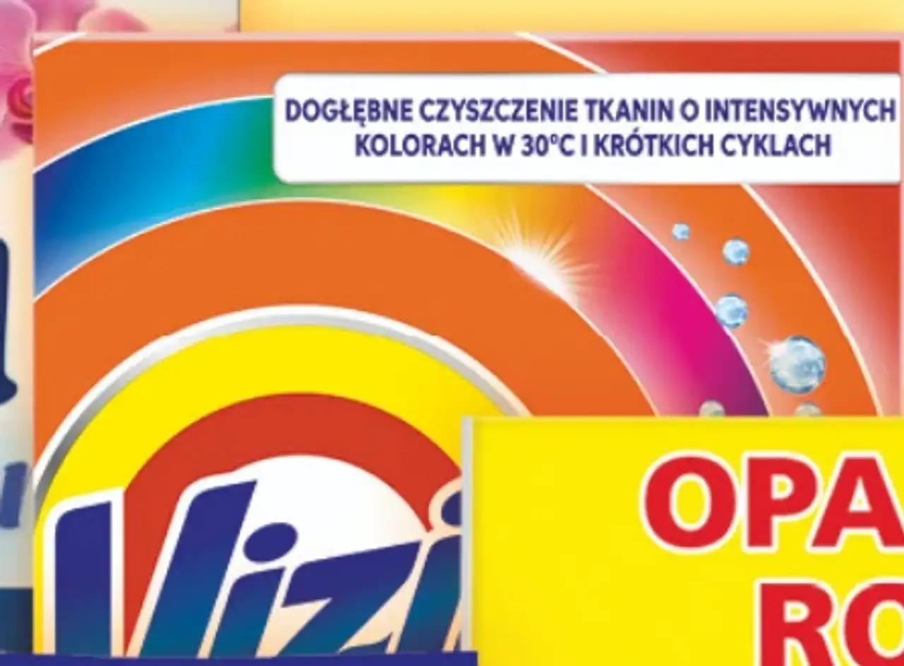 Proszek do prania Vizir Dogłębne czyszczenie tkanin