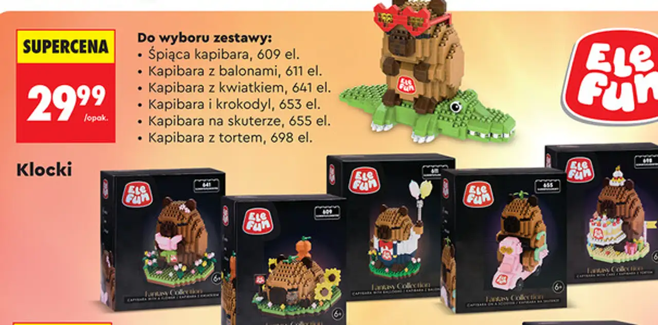 Klocki EleFun Kapibara
