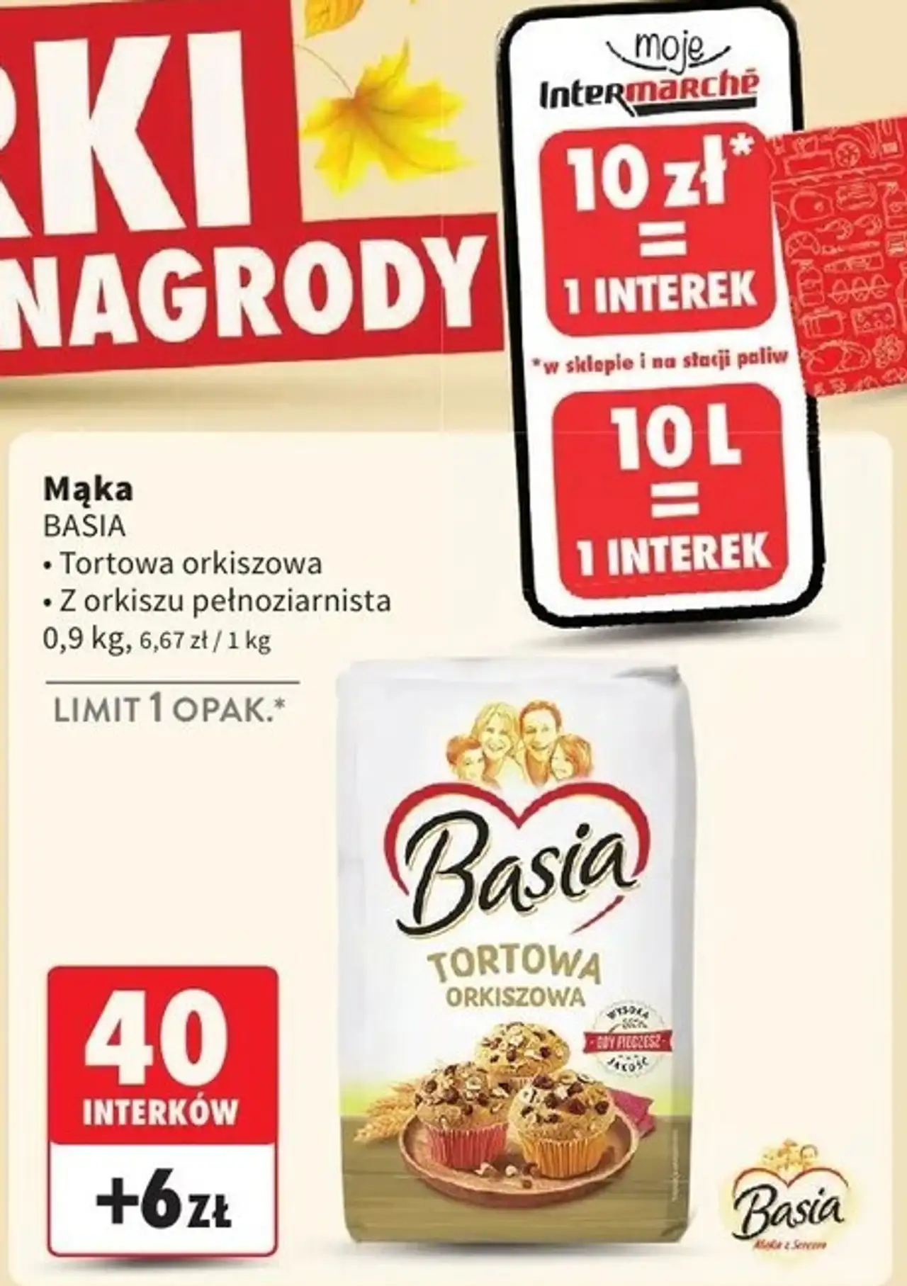 Mąka orkiszowa pełnoziarnista typ 1850 Basia