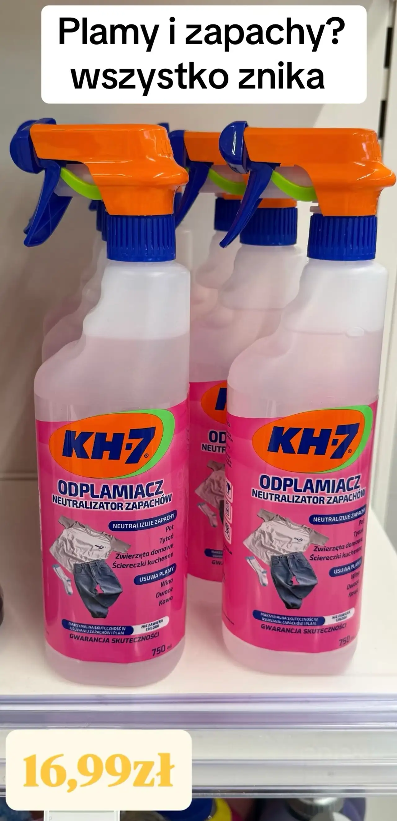 KH-7 Odplamiacz Neutralizator Zapachów