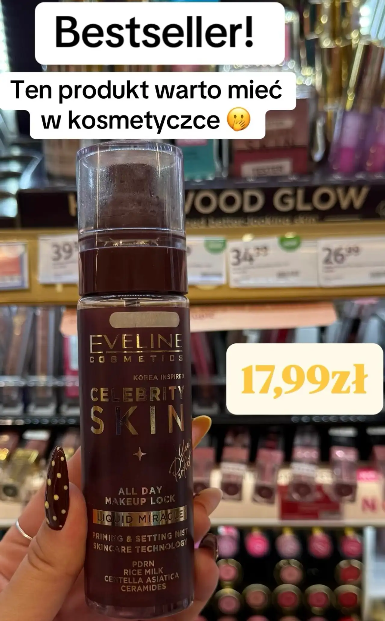 Eveline Cosmetics Celebrity Skin Liquid Miracle Priming & Setting Mist