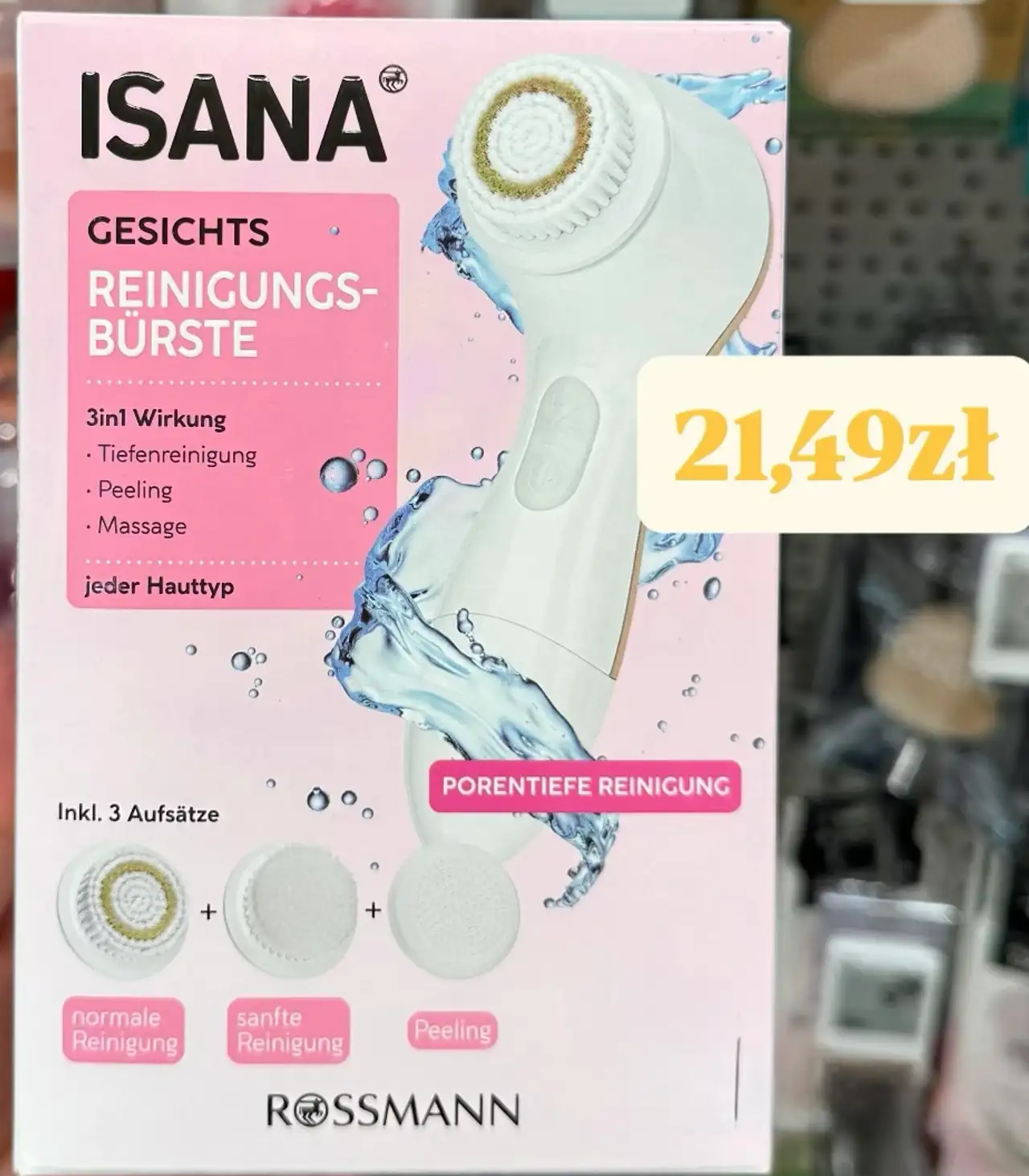 ISANA Gesichts-Reinigungs-Bürste