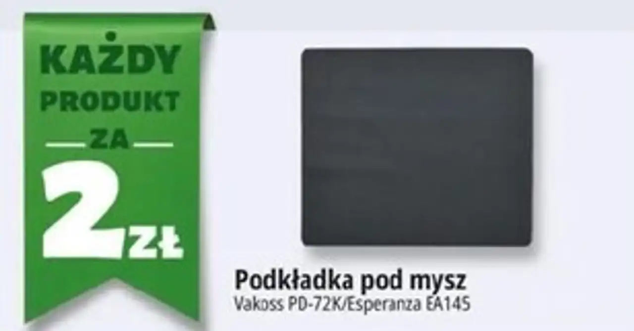 Podkładka pod mysz ea145 czarna Esperanza