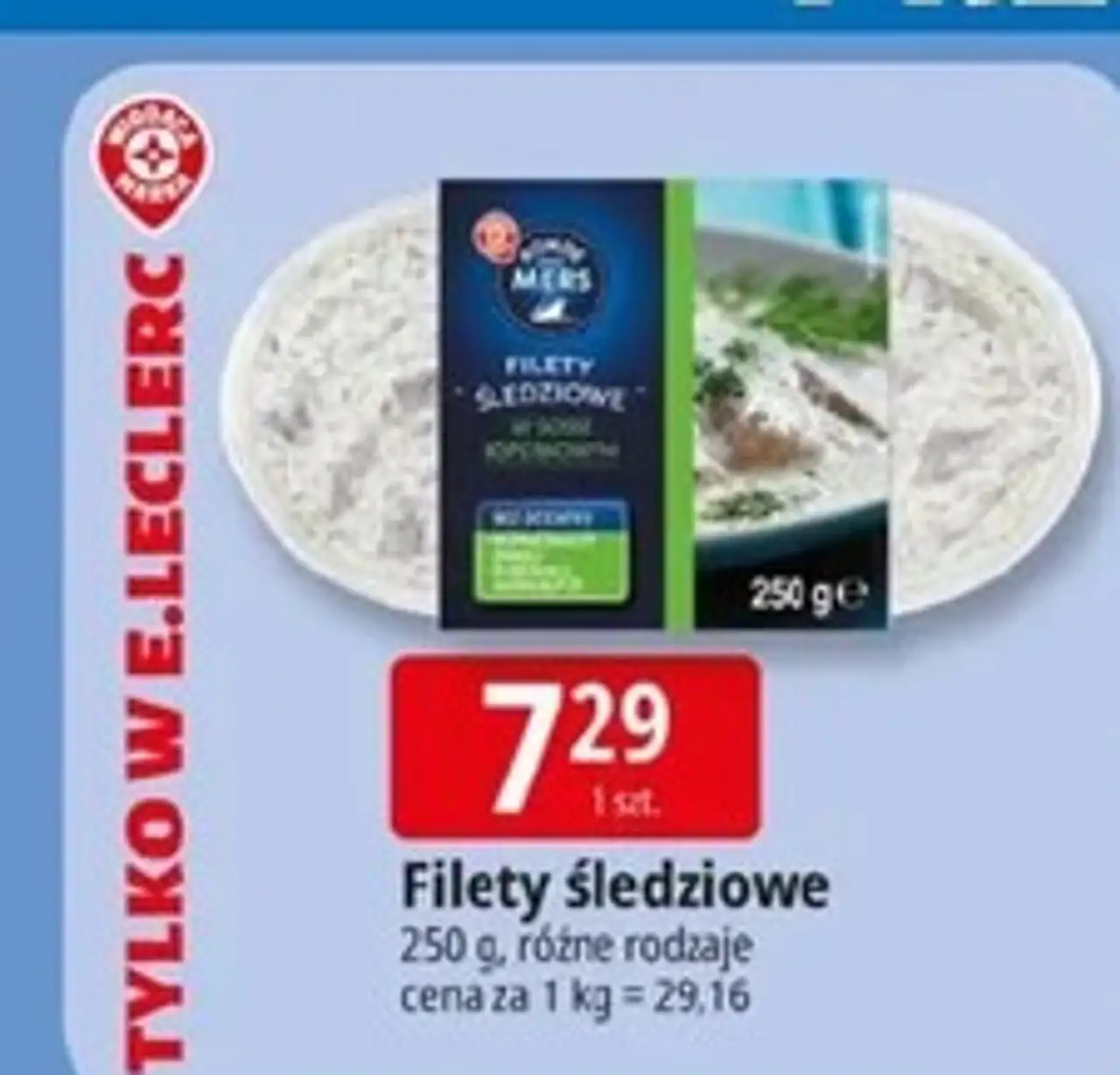 Filety śledziowe a'la matjas w oleju Wiodąca Marka Ronde Des Mers