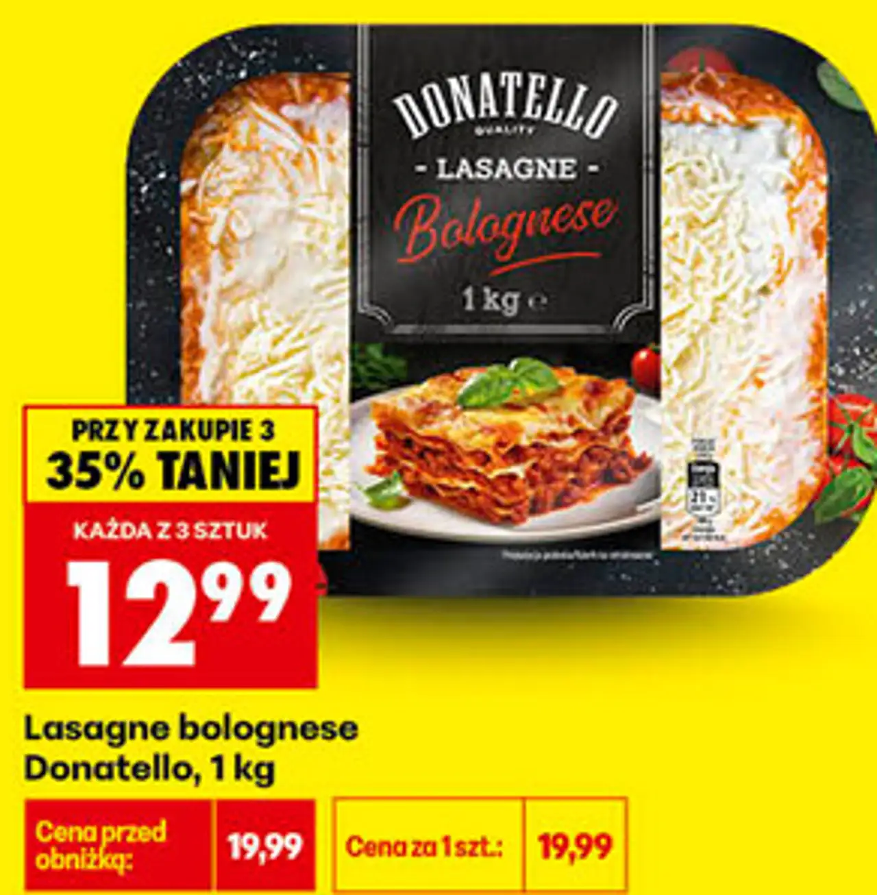 Lasagne bolognese Donatello, 1 kg