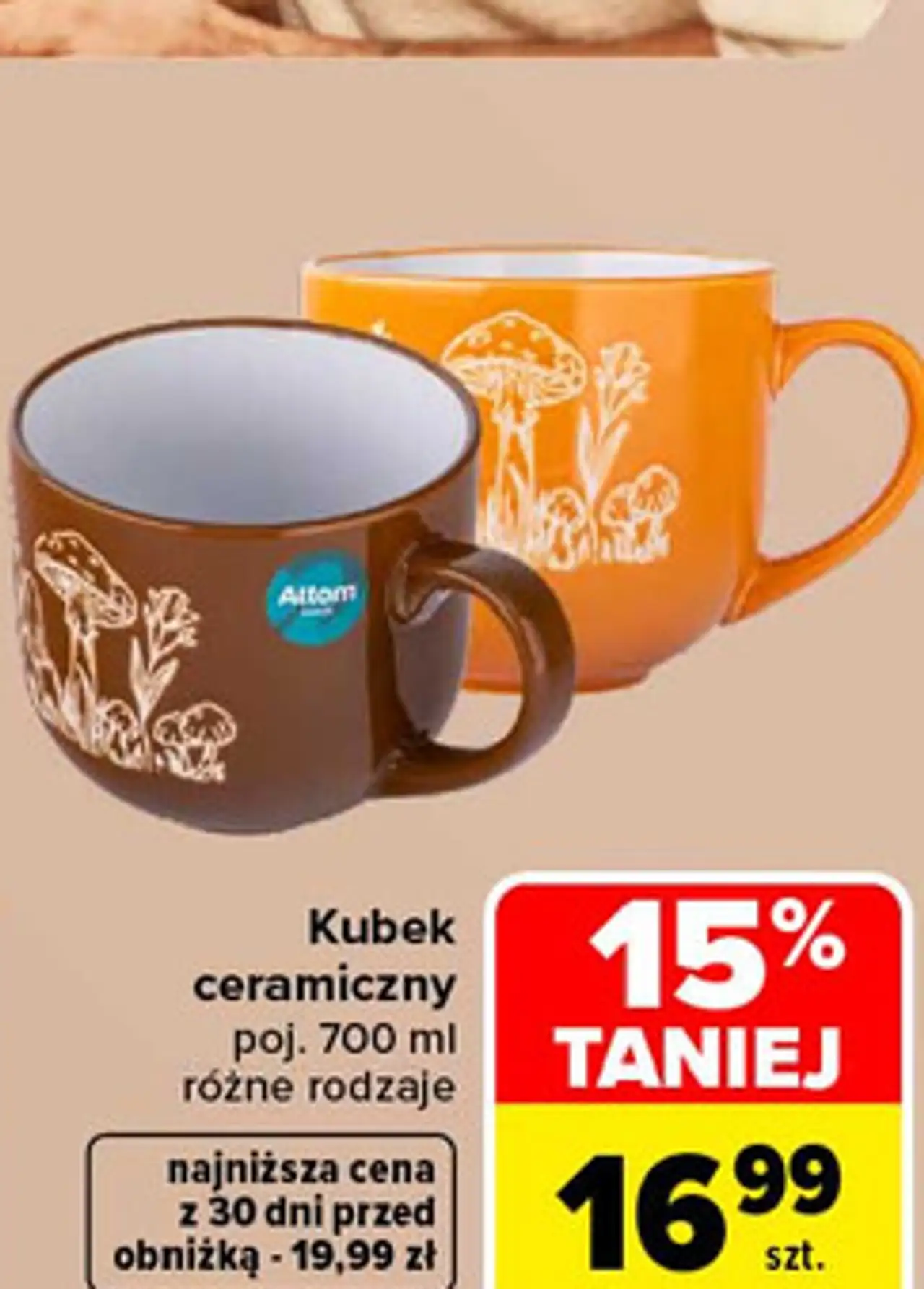 Kubek ceramiczny