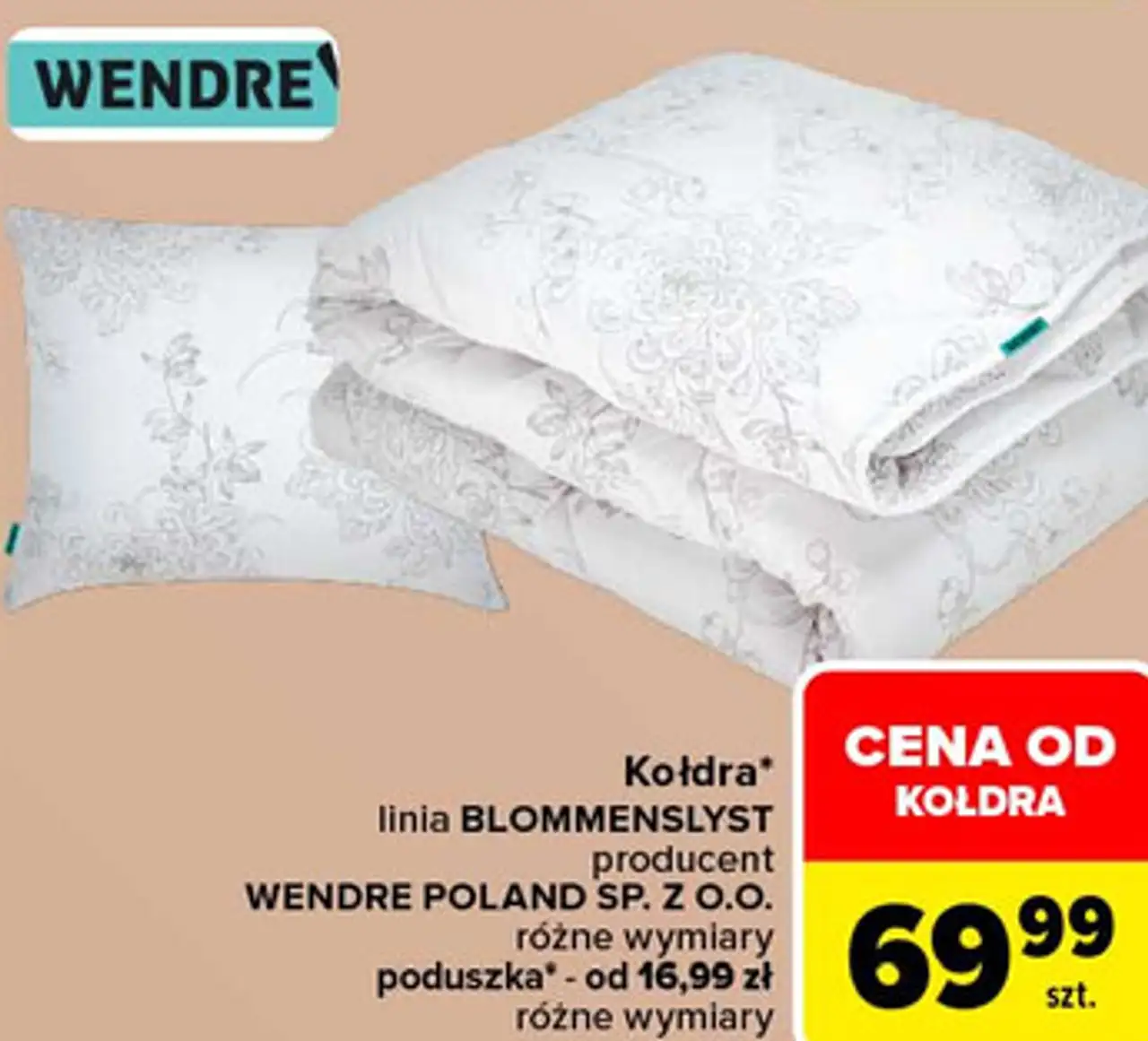 Kołdra linia BLOMMENSLYST Wendre