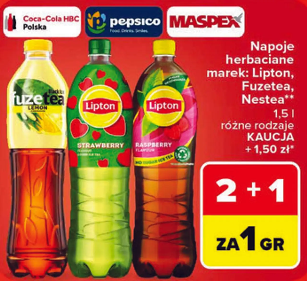 Napoje herbaciane Lipton, Fuzetea, Nestea