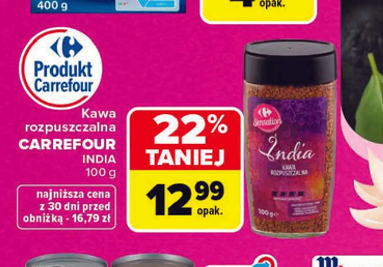 Kawa rozpuszczalna Carrefour India