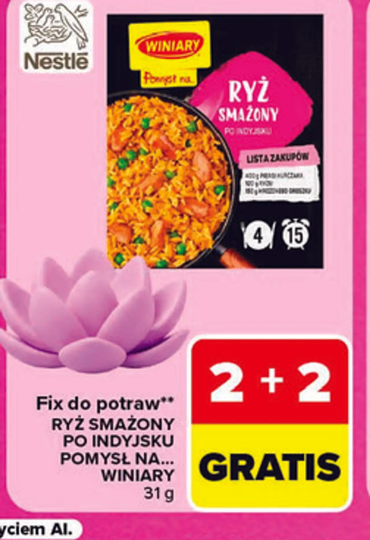 Fix do potraw Ryż smażony po indyjsku Winiary