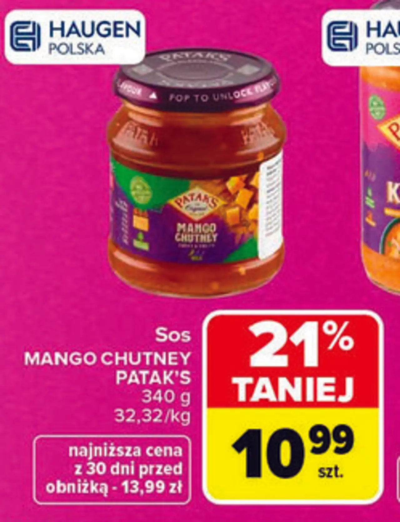 Sos Mango Chutney Patak's