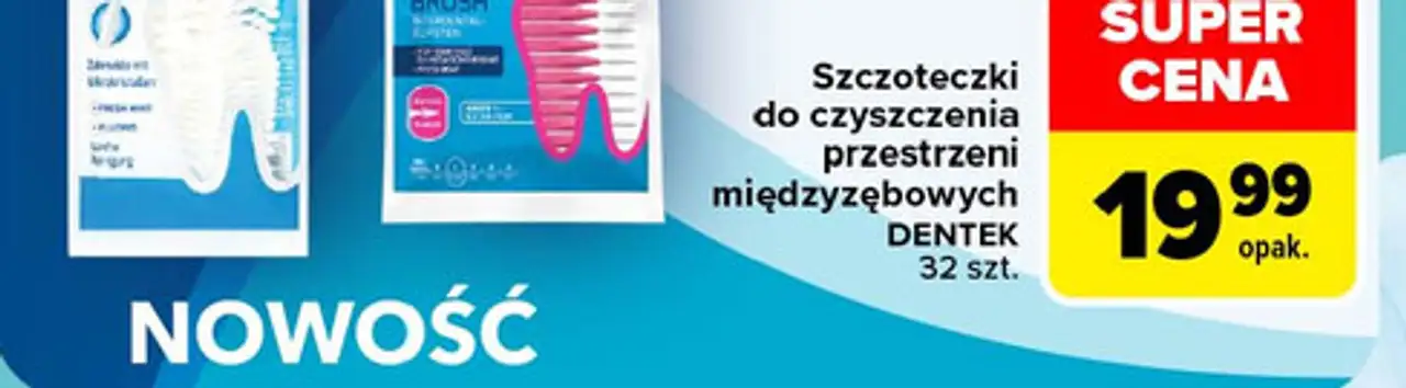 Szczoteczki do czyszczenia przestrzeni międzyzębowych DENTEK