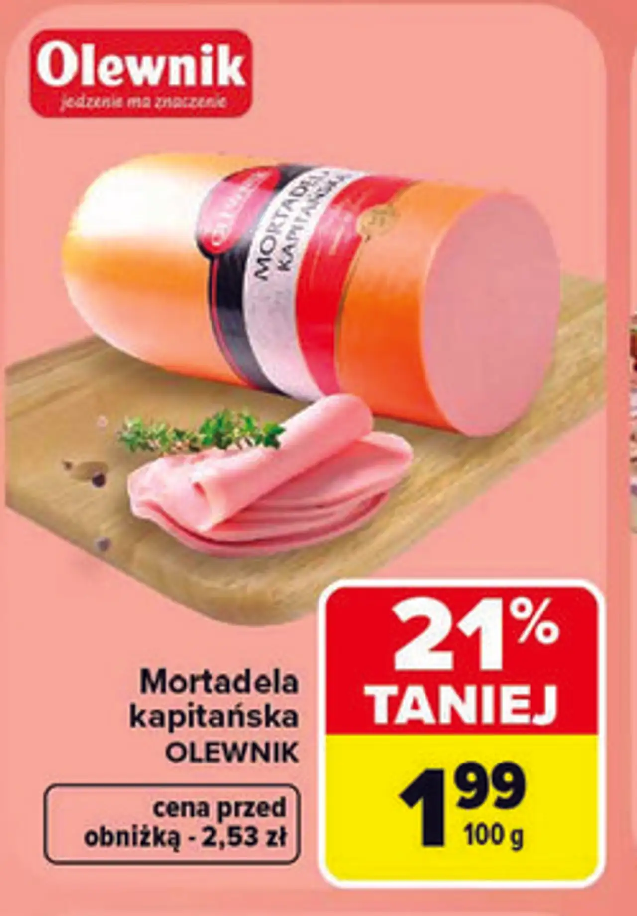 Mortadela kapitańska Olewnik