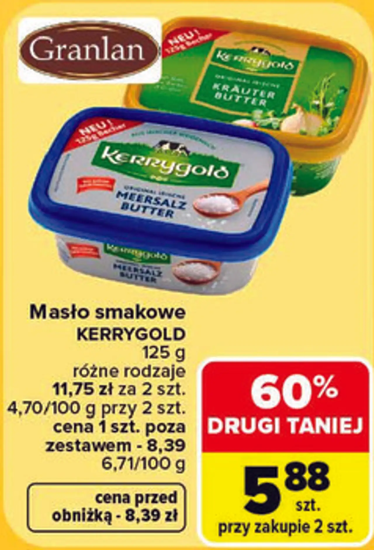 Masło smakowe KERRYGOLD