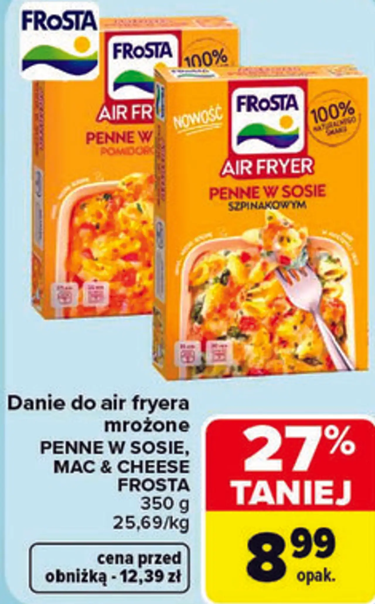 Danie do air fryera mrożone Frosta