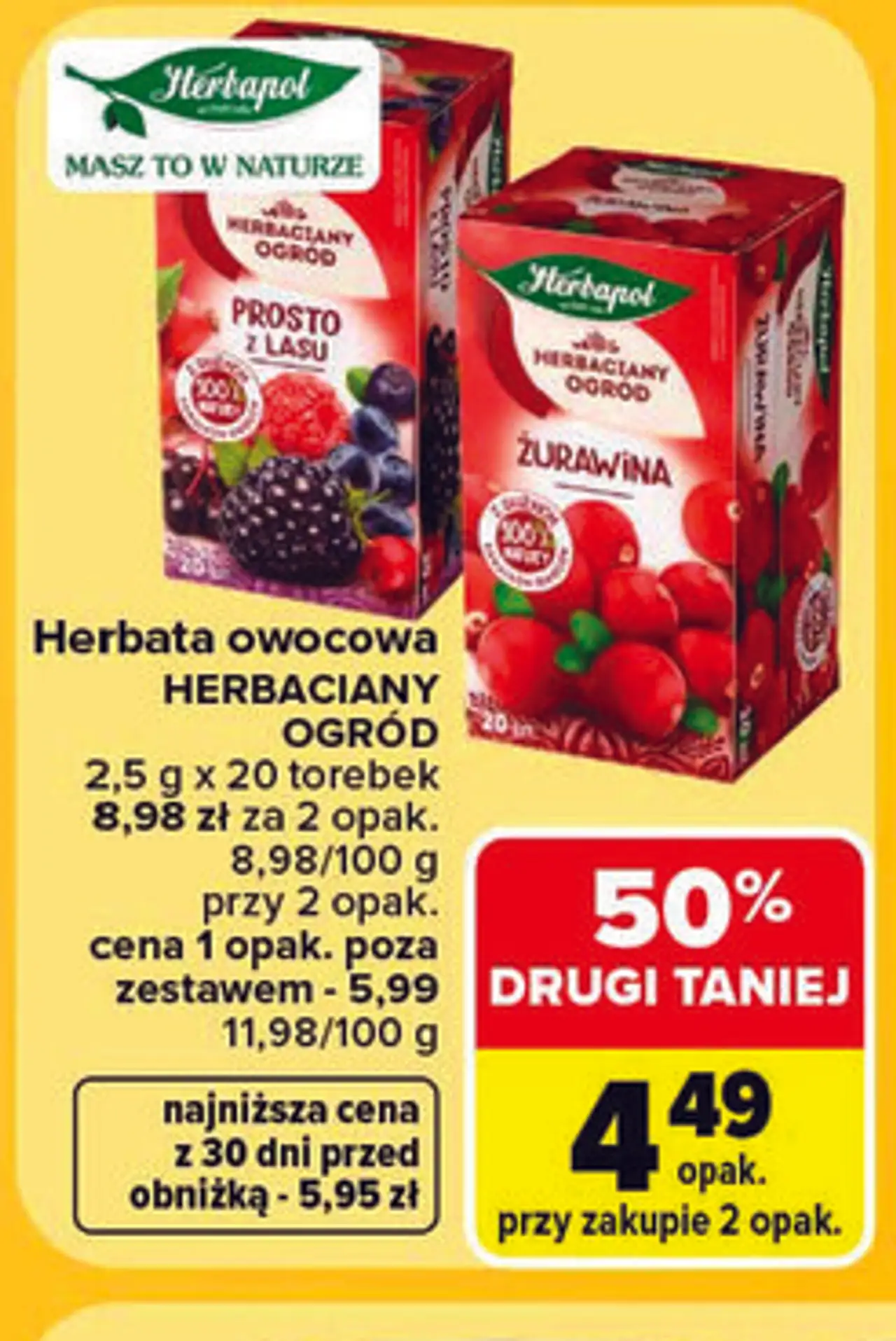 Herbata owocowa Herbapol Herbaciany Ogród