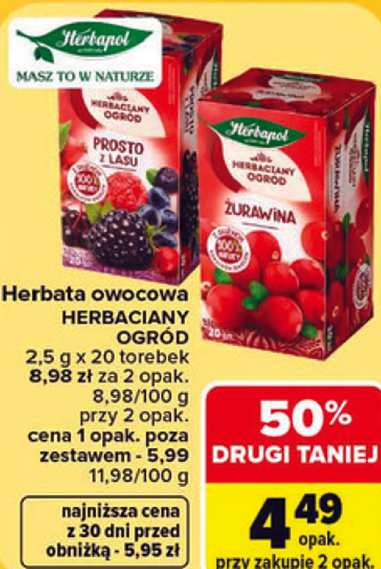 Herbata owocowa Herbapol Herbaciany Ogród